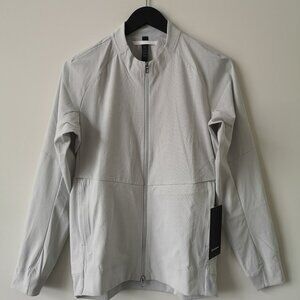 NWT LULULEMON VPOR Vapor Light Grey Airing Easy Bomber Jacket Men's Small, XL